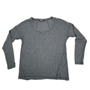 The North Face Basic Long Sleeve Base Layer Top Blue Wns Small